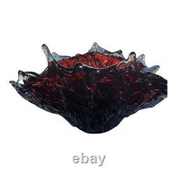 Mihai Topescu Glass Studio Glassmaker Blown Sculpture Bowl Vase Artist Artwork