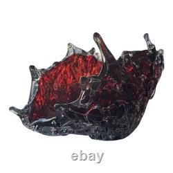 Mihai Topescu Glass Studio Glassmaker Blown Sculpture Bowl Vase Artist Artwork