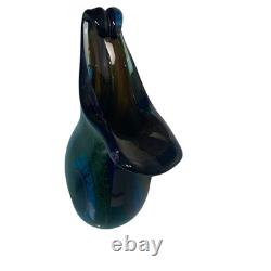 Milky Way Galaxy Vase Blown Art Glass Sculpture Murano Home Decor Designer