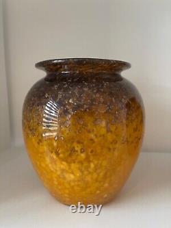 Monart glass vase