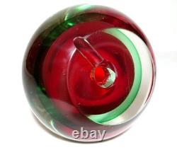 Murano Cenedese Sommerso Glass Lamp Base c1960s Vintage MCM