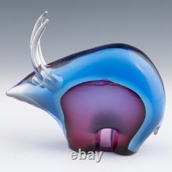 Murano Glass Buffalo Attrib. Livio Seguso 1970s