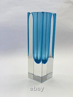 Murano Glass Vase by Flavio Poli, Italy, 1970s unique