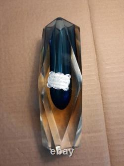 Murano Sommerso Faceted Vase