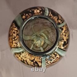 Murano glass ovoid vase, copper aventurine inclusions by Vincenzo Nason, 1960s