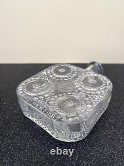 Nanny Still Riihimäen Lasi Grapponia clear art glass vase 1960's