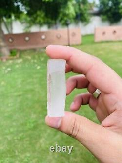 Natural white crystal hand carved crystal ancient men quartz meditation