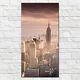 New York Manhattan Cityscape Buildings Print On Glass 50x100 Photo Picture