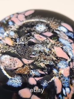 Odd Ingar Karlengen Hallingglass Norway Art Glass Vase 1988 Signed With Sticker