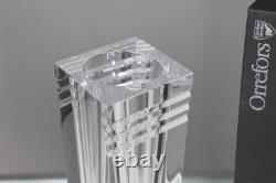Orrefors Horizon Arizona Vase Excellent Condition Original Box & Brochure