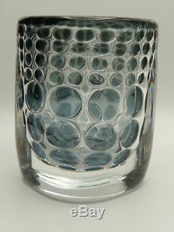 Orrefors Schweden Ariel Glas Vase Ingeborg Lundin Scandinavian Art Glass