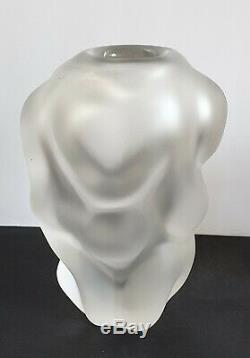 Orrefors vase. Per B Sundberg. Scandinavian Art Glass