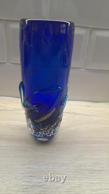 Otaru japanese art glass studio vase