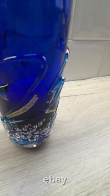 Otaru japanese art glass studio vase