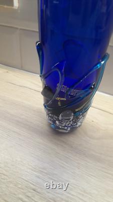 Otaru japanese art glass studio vase