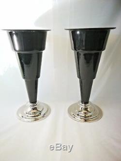 Pair of Art Deco Vases Extra Large Size