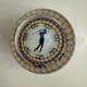 Perthshire Paperweight 1989 Pp81 Golfer With Millefiori Flowers On Lace Ground