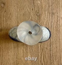 Peter Layton Studio Glass Bottle Vase (London Glassblowing)