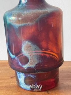 Polish 1970's Art Glass Vase