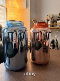 Pulpo Container High Rare Glass Vases by Sebastian Herkner (Set of 2)