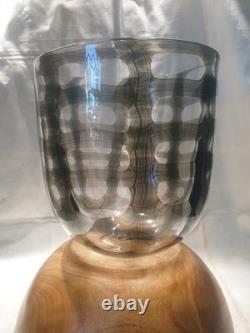 QUICK SALE! Stunning, Unusual Large Glass Vase Attributed to barovier & toso Co