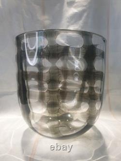 QUICK SALE! Stunning, Unusual Large Glass Vase Attributed to barovier & toso Co