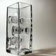 Rare Mcm Claus Josef Riedel Art Glass Vase Contemporary Brutalist Austria