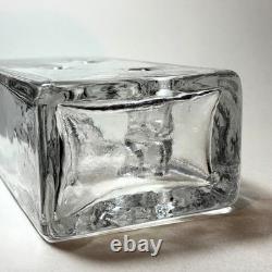 RARE MCM Claus Josef Riedel Art Glass Vase Contemporary Brutalist Austria