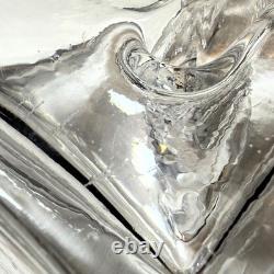 RARE MCM Claus Josef Riedel Art Glass Vase Contemporary Brutalist Austria