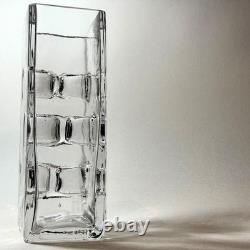 RARE MCM Claus Josef Riedel Art Glass Vase Contemporary Brutalist Austria