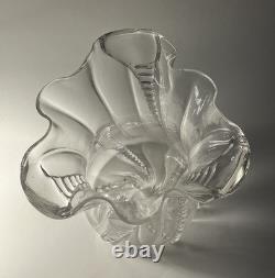 RARE STUDIO EXPERIMENTAL GLASS SCULPTURE VASE Accredited To Thomas Webb