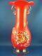 Rare 1880+ Victorian Stevens & Williams England Art Glass Vase Splatter Flower