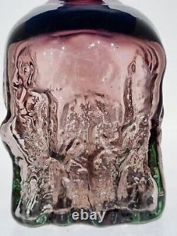 Rare Amethyst Mdina vase / Bottle (Boffo Interest)