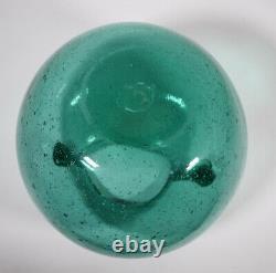 Rare Blenko Green Art Glass Vase, Circa 1935