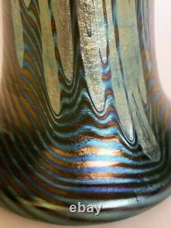 Rare Decorated Loetz Art Glass Vase