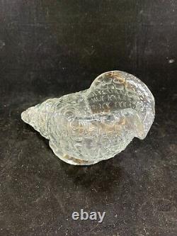 Rare Loetz Crystal Chine Conch Shell Art Glass Vase, circa 1890-1900 Mint