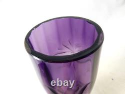 Rare Ludwig Moser Art Nouveau deep cut glass vase cut Art Nouveau glass vase 30 Rare Ludwig Moser Art Nouveau deep cut glass vase cut Art Nouveau glass vase 30