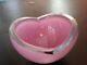 Rare Mid-century Kaj Franck For Iittala Hauen Leuat Pink Art Glass Vase Signed