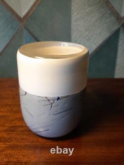 Rare Richard Meitner Signed 1979 Studio/Art Cased Glass Vase