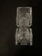 Rare Royal Krona Lead Crystal Vase 1960s Vintage Sweden Bengt Edenfalk
