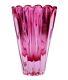 Rare Xl Murano Archimede Seguso Art Glass Alexandrite Neodymium Lobed Vase 2.2kg