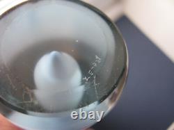 Reijmyre Paul Kedelv Re 57 1957 Aqua Blue Purple Lilac Art Glass Vase Signed