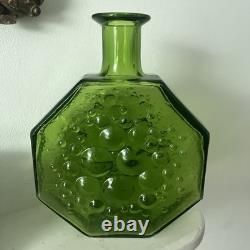 Riihimaen Lasi Glass Carafe Bottle Decanter Stella Polaris, Nanny Still, 1970