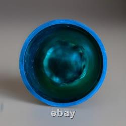 Rindskopf Pulled Feather Iridescent Art Glass Vase Circa 1900