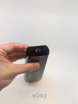 Ruby Red Core Art Glass Sommerso Tapered 10-5/16 H Single Stem Vase