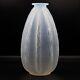 Sabino 1930s Art Deco Ondulation Opalescent Glass Vase