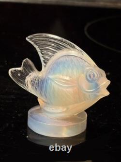 Sabino Opalescent Glass Fish Pair Queue de Voile, Poisson Mouleck