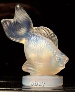 Sabino Opalescent Glass Fish Pair Queue de Voile, Poisson Mouleck