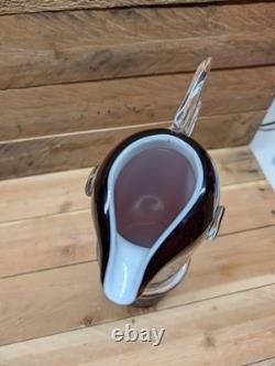 Sem Schanzer de L'Anverre for Zanotta Edizioni Art Glass Bird Vase 1990s Italy