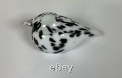 Set of 3 Iittala / Nuutajärvi Birds by Oiva Toikka Small Goldcrest (Pikku Hippi)